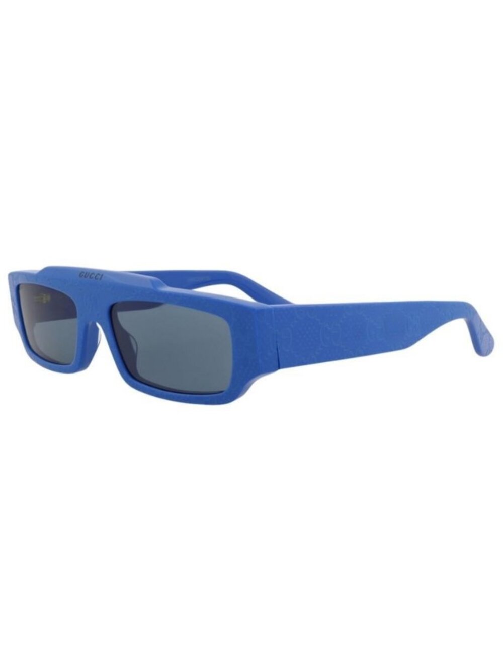 New Gucci Mens Square/Rectangle Blue Blue Blue Fashion Designer Sunglasses